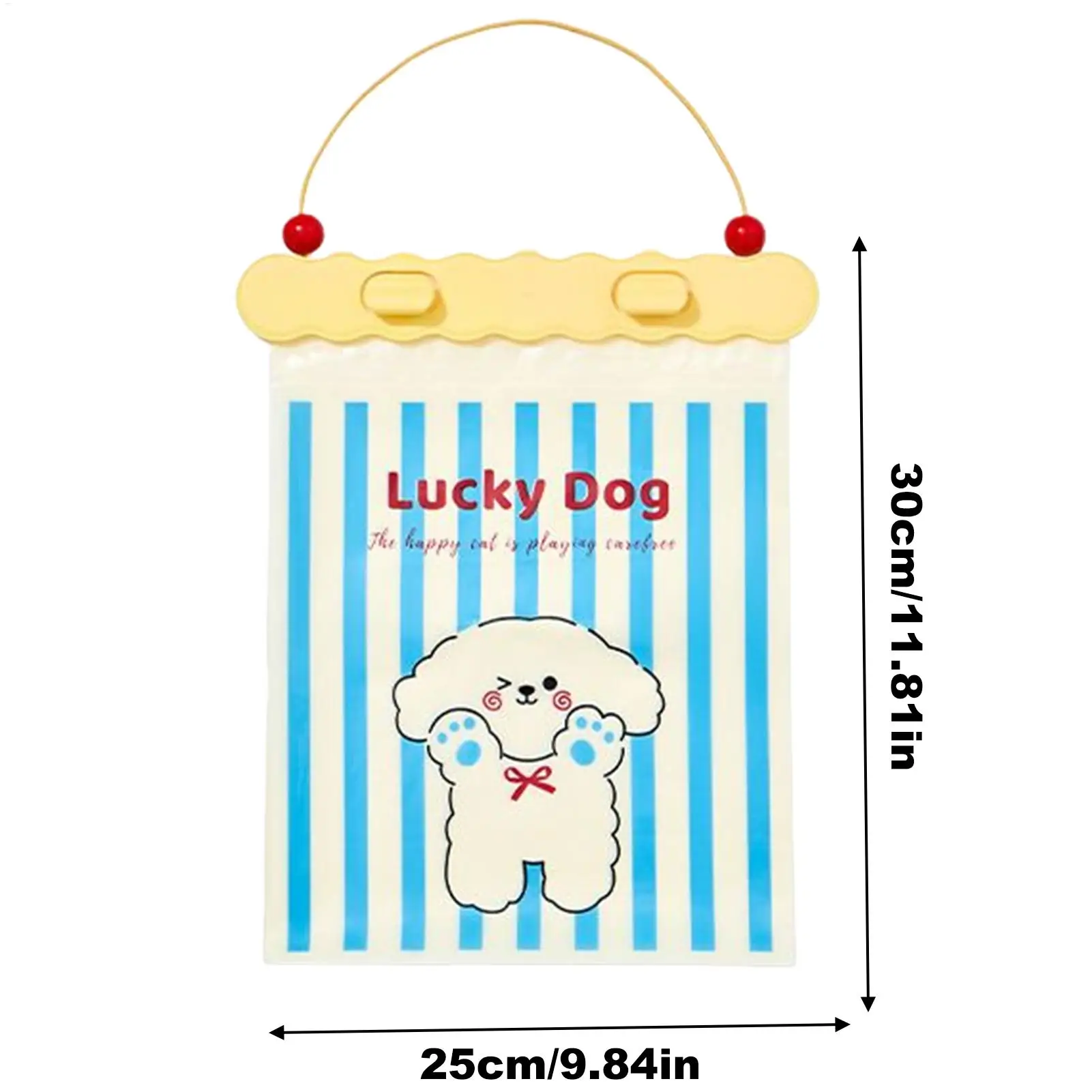 

Garbage Bag For Car 20 Pieces Waste Bags With Dog Design Leak-Proof Waste Pouch For SUV RV Seat Interior Camping Travel Outdoor