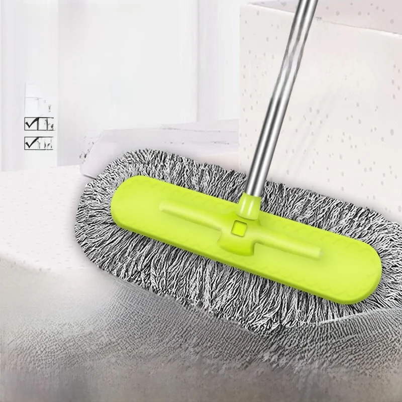 Large 50cm Cotton String Mop for Home And Hotel Use Wet And Dry Dual Purpose Tile Dust Mop Household Cleaning Tool for Tiles