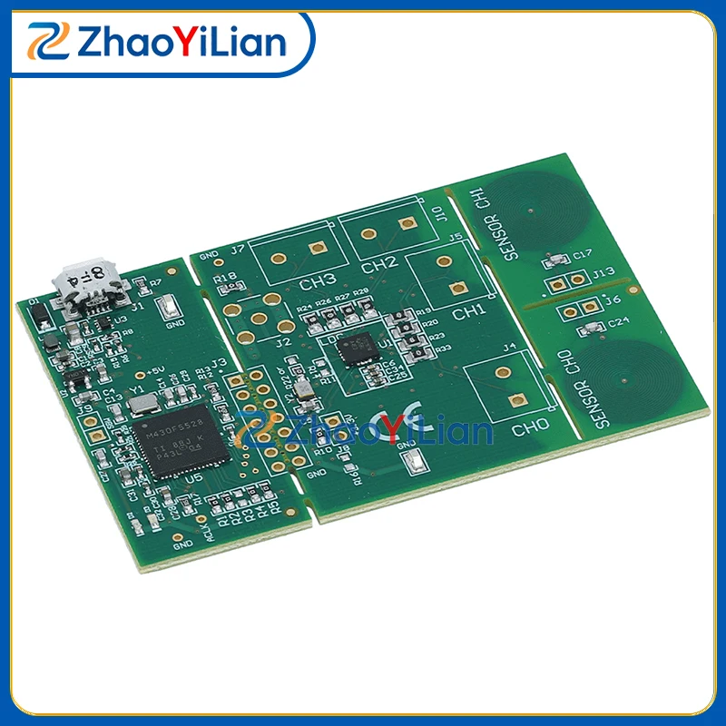 For LDC1614EVM LDC1614 Contactless Metal Position Detection Sensor Evaluation Module