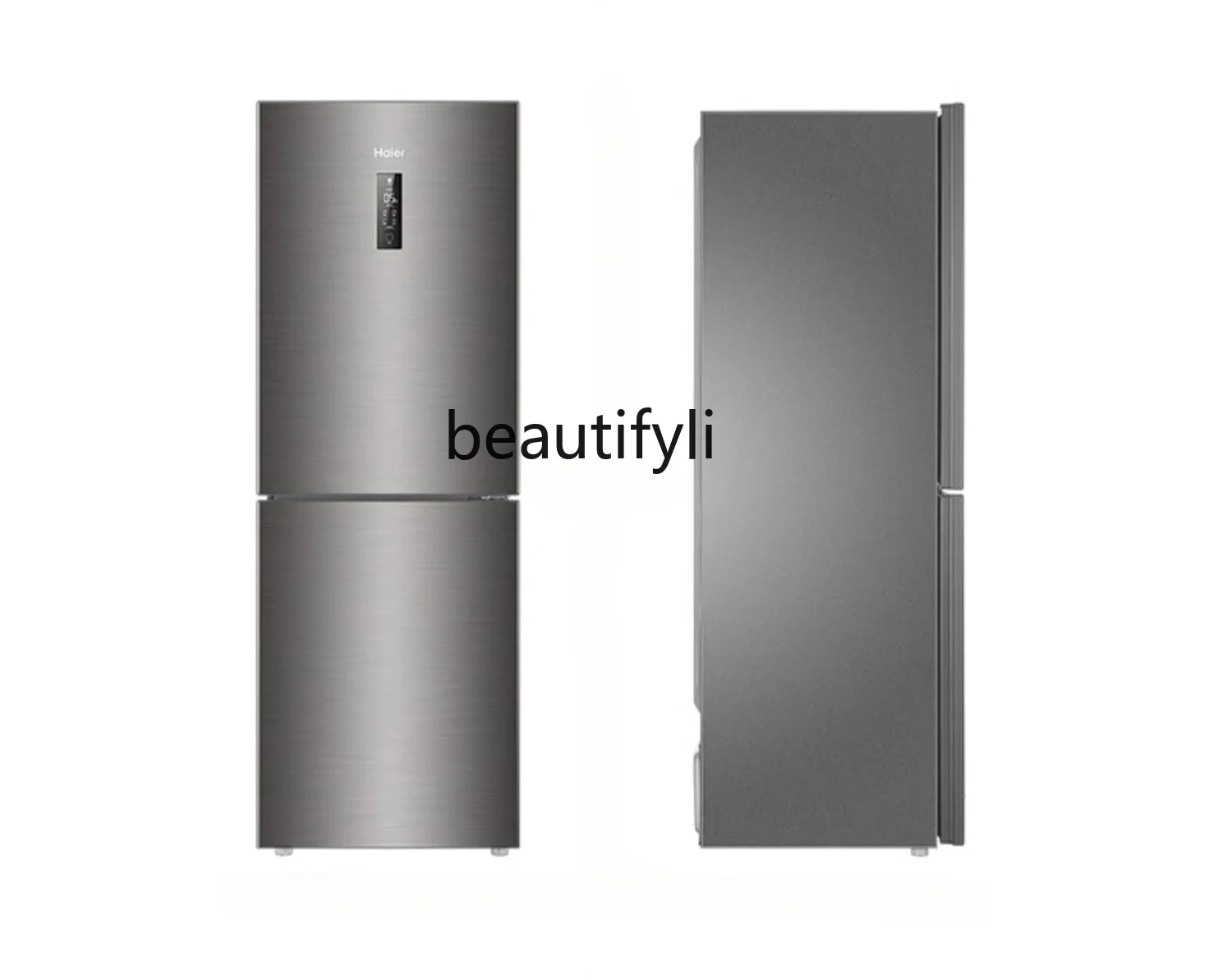 

272L double open two-door small refrigerator rental room household two-person air cooling and power saving