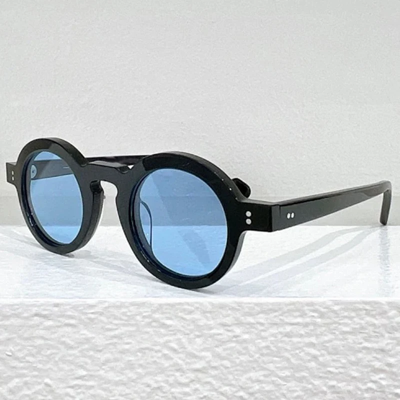 

Small Frame Round Steampunk Sunglasses Women For Men Luxury Brand Designer Vintage Sunglasses Popular Hip Hop Rivet Eyeglasses