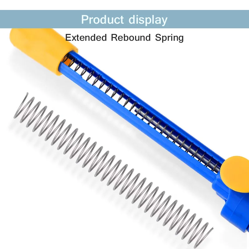 RELIFE-RL-084 Plus, potente potencia de succión, instrumento Manual de eliminación de estaño para reparación de soldadura electrónica, dispositivo de succión de estaño