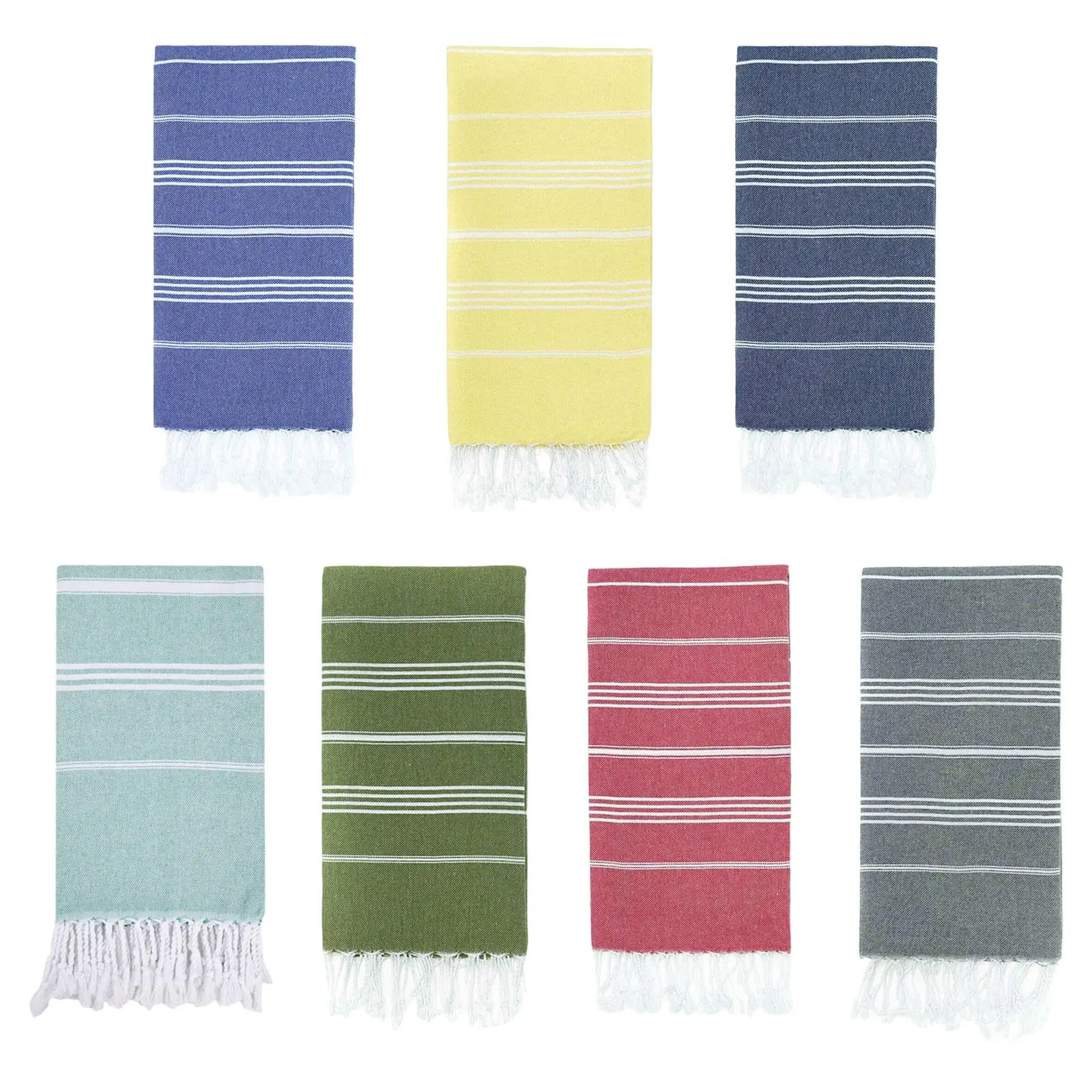 Turkish Bath Towel Camping Towel Comfortable Beach Accessories Multifunctional Light Travel Towel for SPA Beach Gifts Men Women