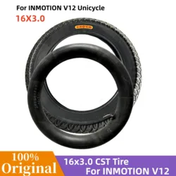 Original INMOTION V12 Inner Tube Outer Tire Balance Scooter High Speed Version Street Off-Road Tire Accessories for V12 Wheel