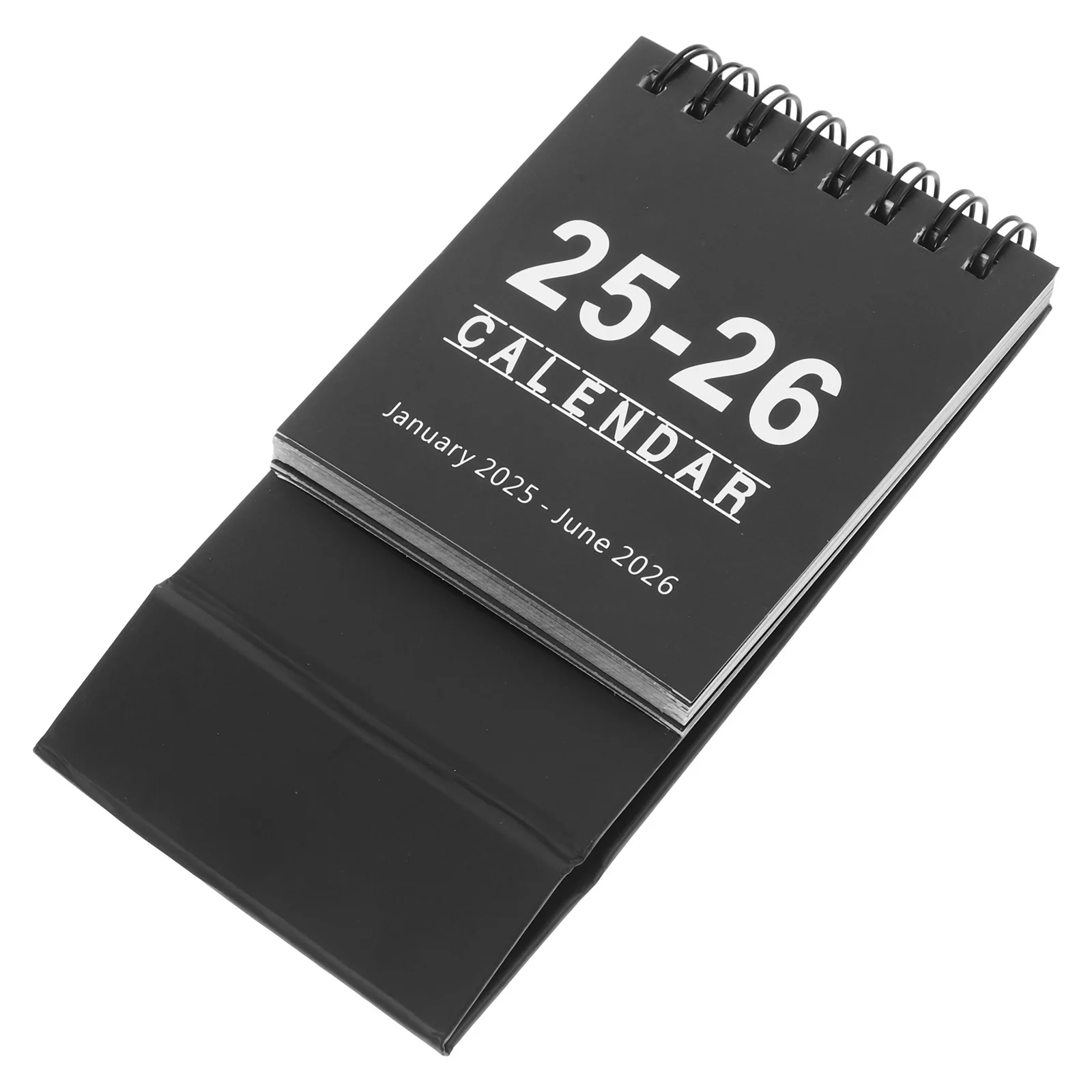 

Mini Desk Calendar 2025-2026 Spiral Monthly Flip Standing Small Desktop Calendar Office School Organization Desk Calendars