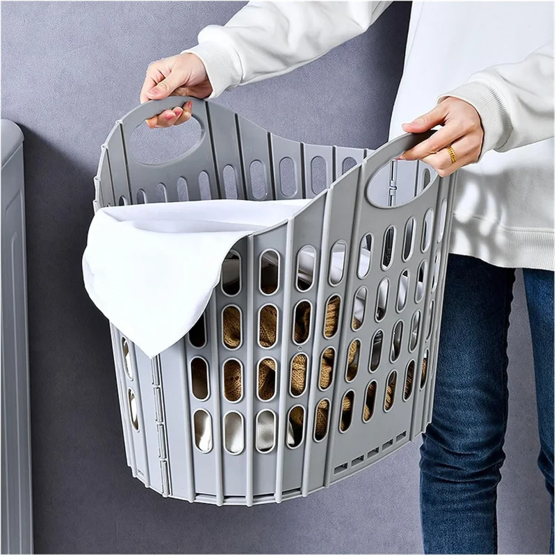 

Laundry Basket Large Collapsible Laundry Baskets Dirty Multifunctional Clothes Hamper Wall-Mounted Laundry Hamper Storage Basket