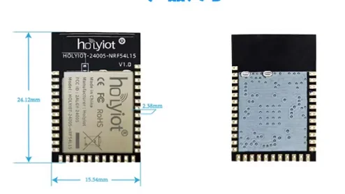 nRF52805/52810/54L15 Low Power Bluetooth Module Supports Secondary Development, MOQ 5 Pcs