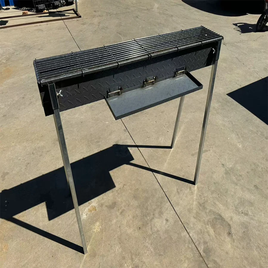 

BBQ Grill Outdoor Charcoal Grill New Household Storage Dismountable Outdoor Thickened Simple BBQ Grill