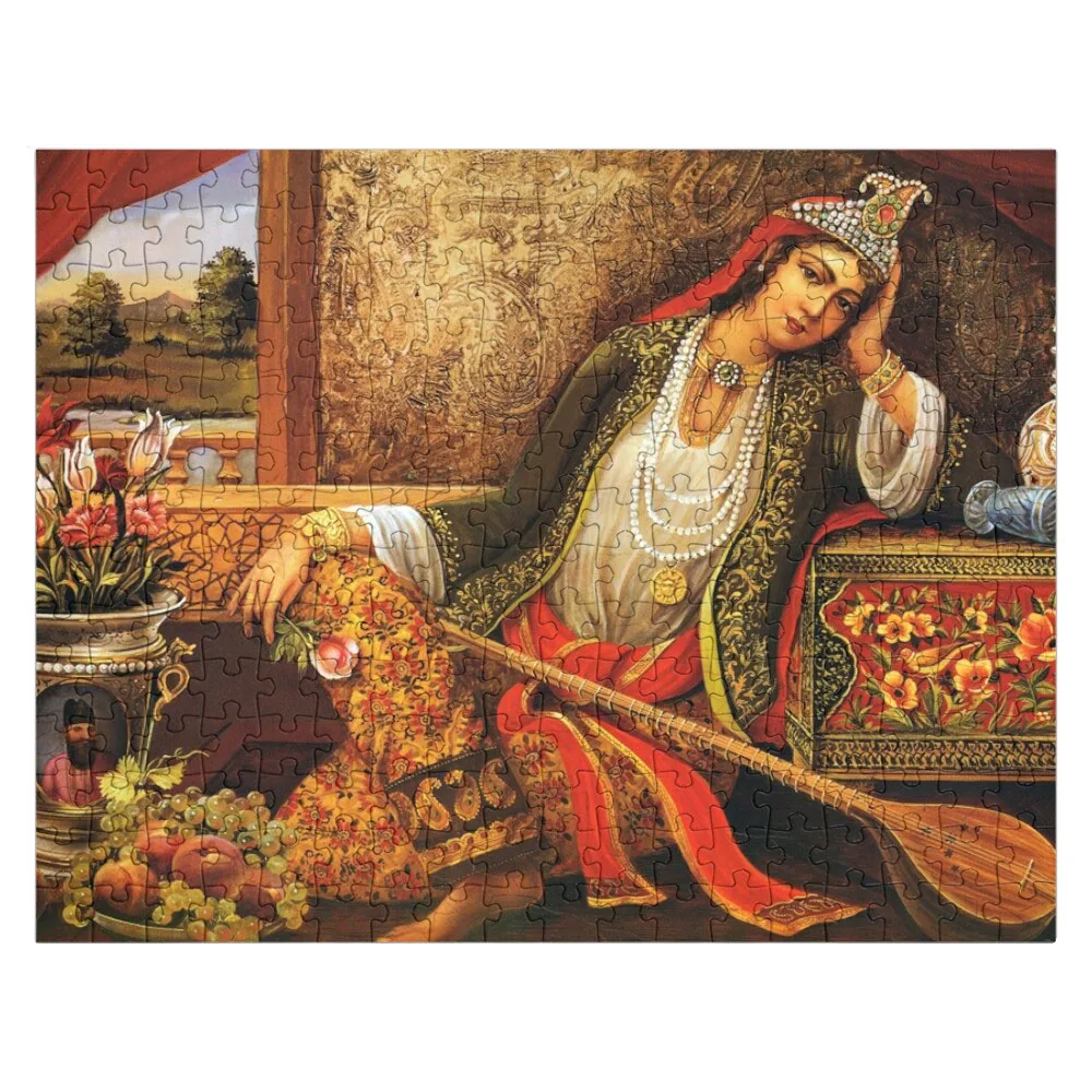 

Iranian Qajar Woman Jigsaw Puzzle Customized Toys For Kids Personalised Puzzle Puzzle Game Photo Puzzle