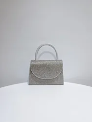 Women Diamond Dress Bag Luxury Designer Handbags for Female Rhinestone Crossbody Bag Shiny Shoulder Bag Fashion Tote Party Bags