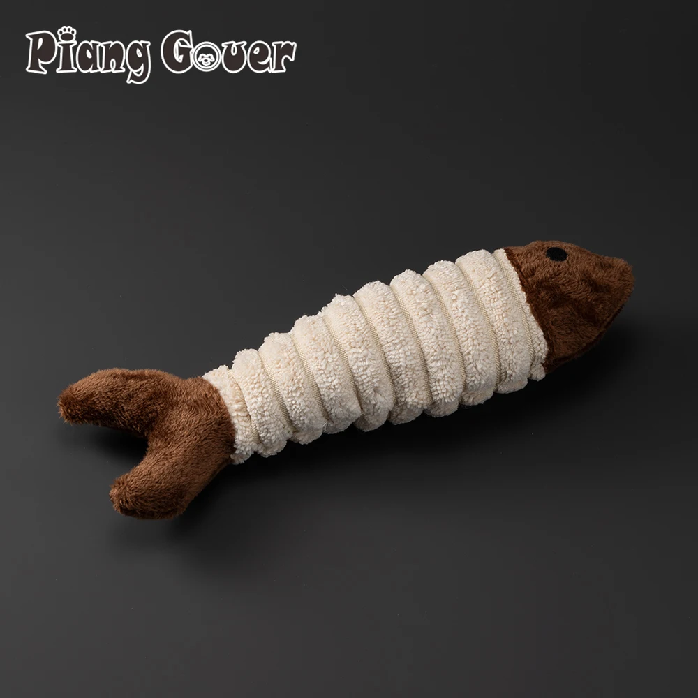 Juguete interactivo para gatos, pez de peluche, hierba gatera de menta, suministros para mascotas, 1 ud.