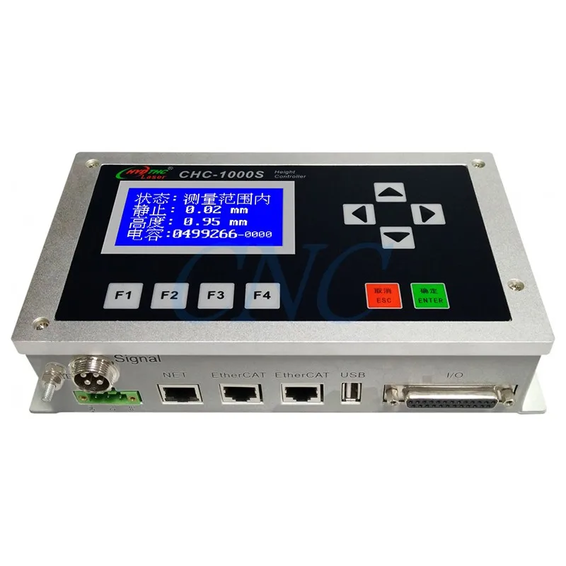 CHC-1000S CNC pojemnościowy kontroler wysokości do laserowego systemu autofokusa laserowy kontroler laserowy THC fiber CNC wymień