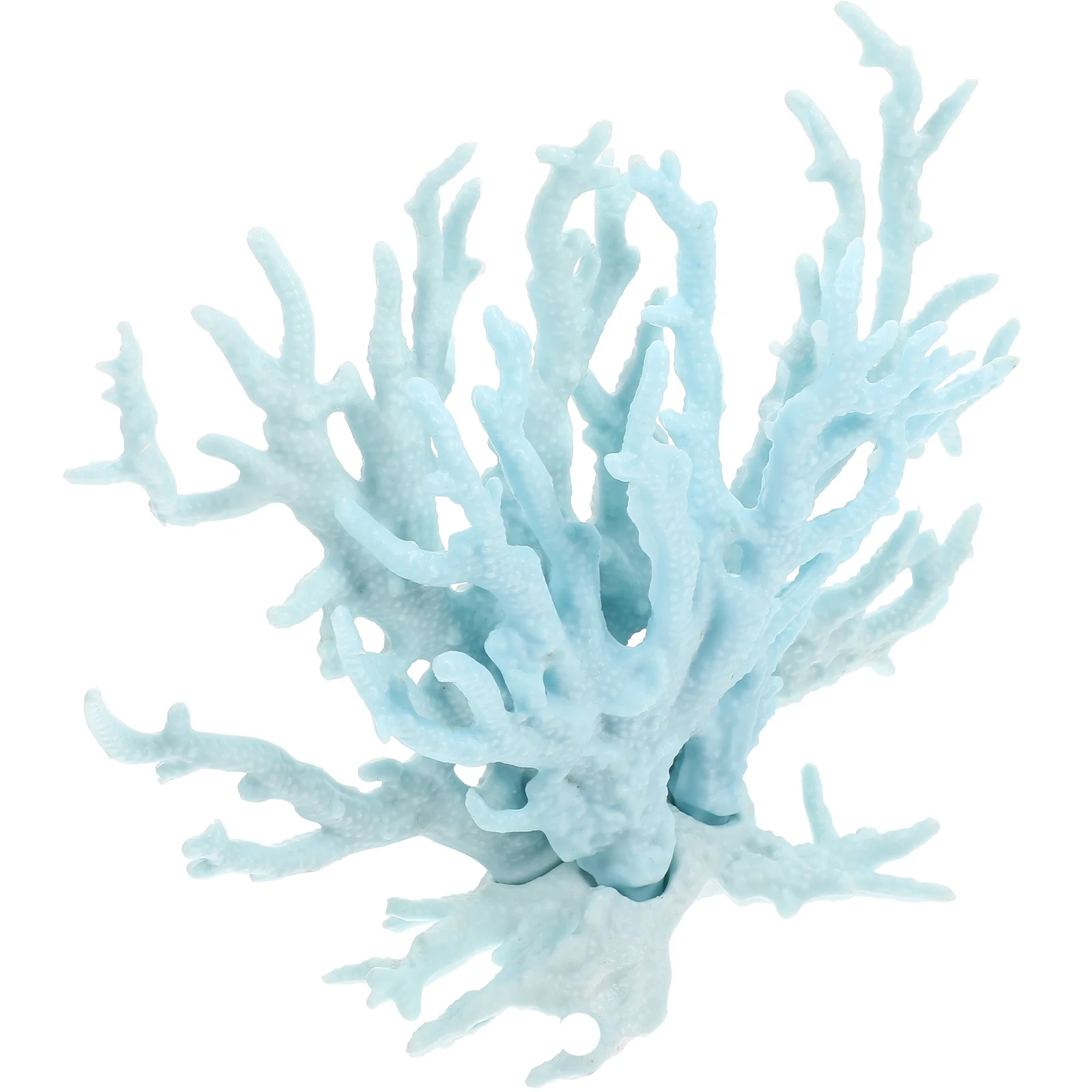 

Vivid Red Coral Decor Resin Simulated Coral Sculpture Desktop Aquarium Ornament Stylish Decoration for Home Office