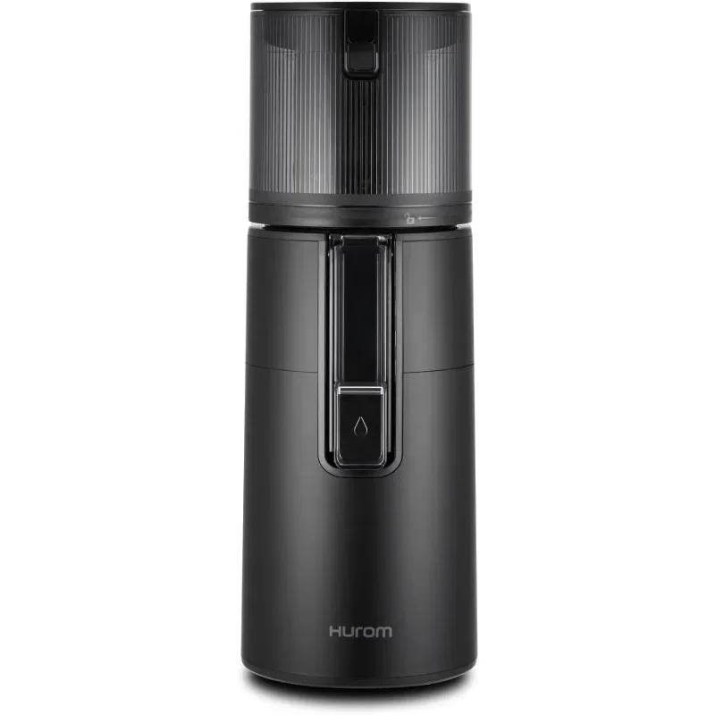 Hurom H400 Easy Clean Slow Juicer, Matte Black | Hands Free  Hopper Fits Whole Produce  Quiet Motor  Scrub Free Cleaning