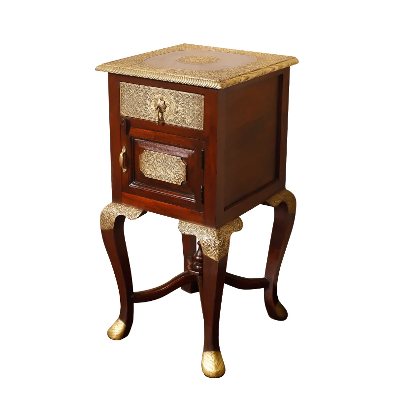 

XL Solid Wood Bedside Table Small Extremely Narrow Bedside Cabinet Sandwich Small Chest of Drawers