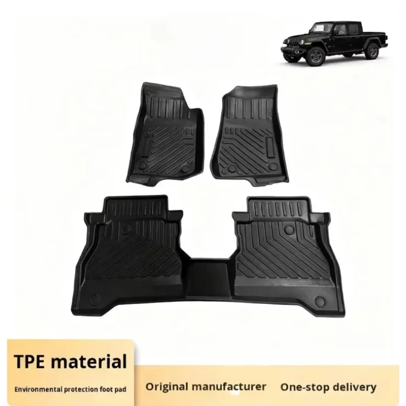 

New Floor Mats for JK JL 4XE Gladiator Sahara Rubicon