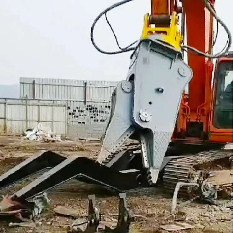 High Efficiency Hydraulic Shear Cutting Machine for Excavator