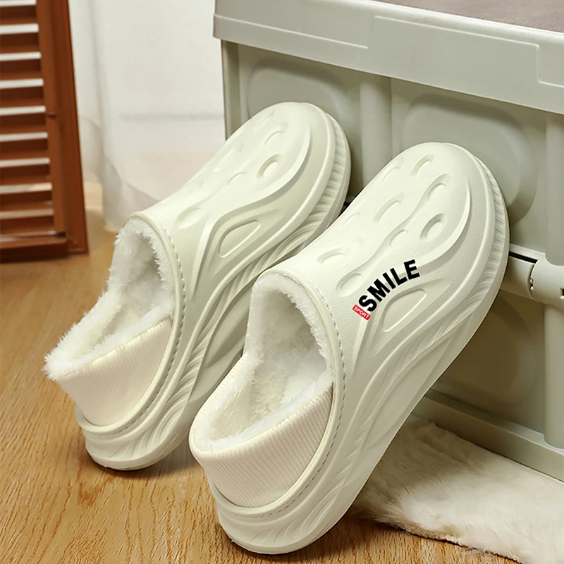 

YRZL Anti Skid House Shoes for Men Winter Warm Comfortable Lightweight Indoor Outdoor Slip on Slippers Comfortable Mens Shoes