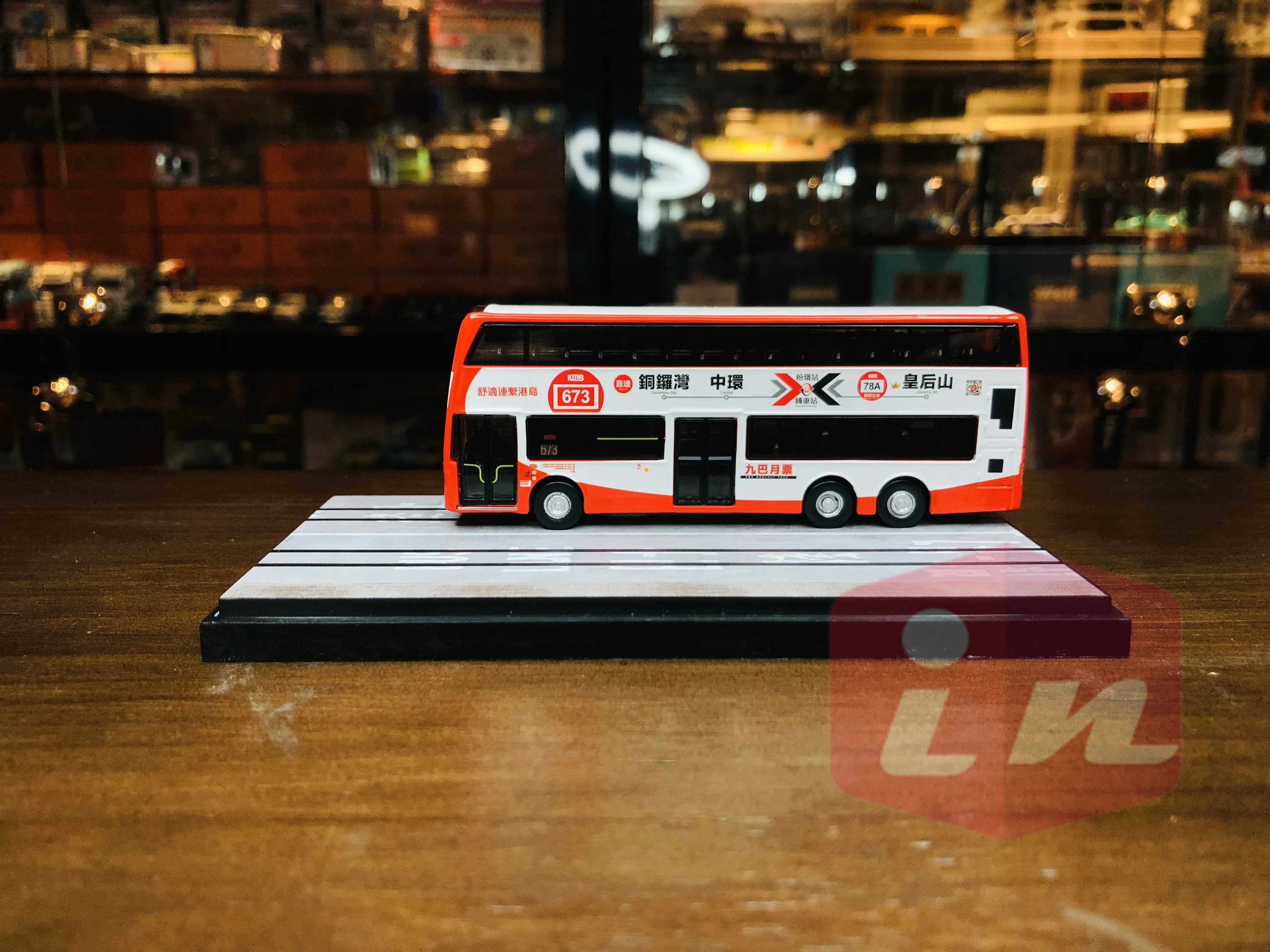 Tiny 1:110 KMB32 Hong Kong KMB ADL Enviro500 MMC Bus Diecast Model Car Collection Limited Edition Hobby Toys