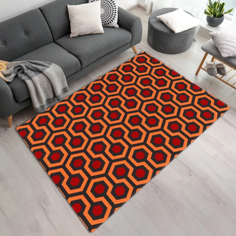 The Shining Overlook Hotel Carpet Area Rug Halloween Room 237 Overlook Hotel Rug Horror movie living room decoration rug