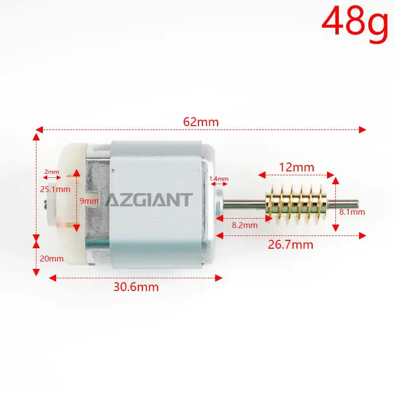 

AZGIANT FC-280PC-22125 Car Steering Column Flange Ignition 12V motor for Land Rover Range Rover Sport L320 L494 Defender L663