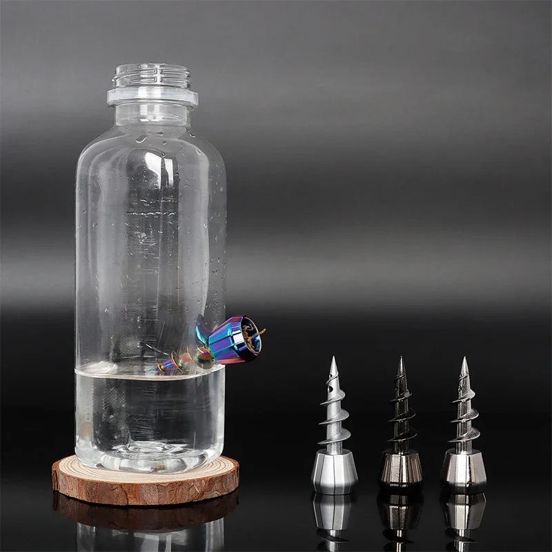 

Metal Hookah Shisha Head Water Spiral Style Smoke Head Self-made Tobacco Bowl Water Smoking Pipe Accessories