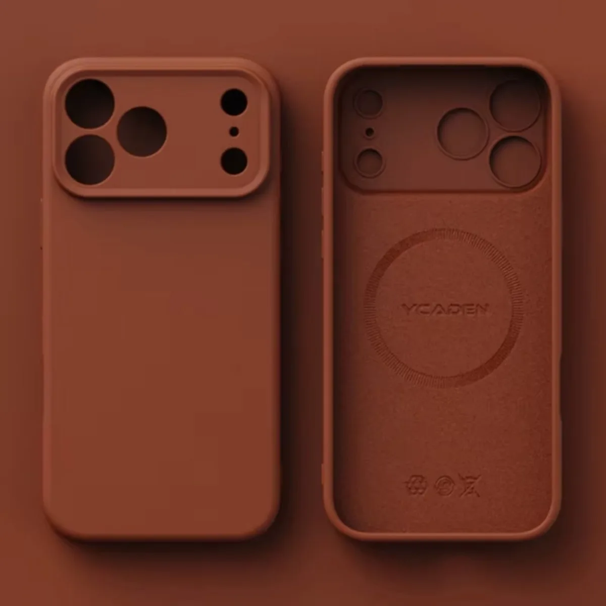 Offizielle magnetische stoßfeste Schutzhülle für Apple IPhone 17 Pro Max 16 15 14 13 12, Silikon-Schutzhülle mit weicher Rückseite