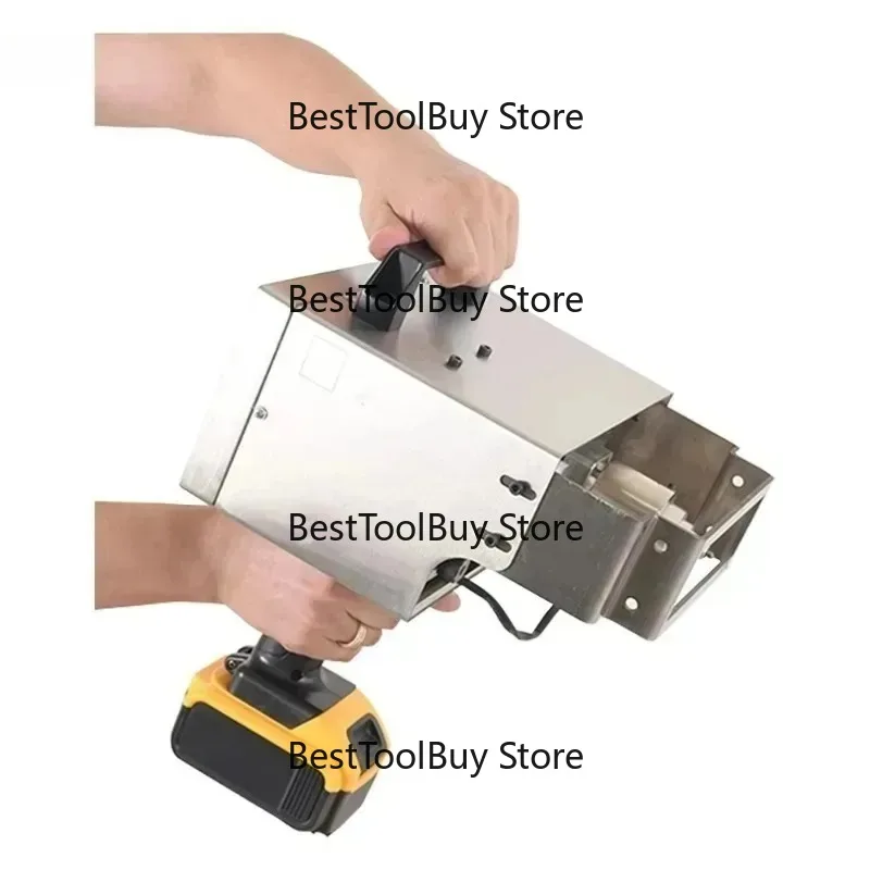 

Handheld lithium battery touch screen Electric marking machine Dot Peen Marker Vin No. Marking range 140x50mm With electromagnet