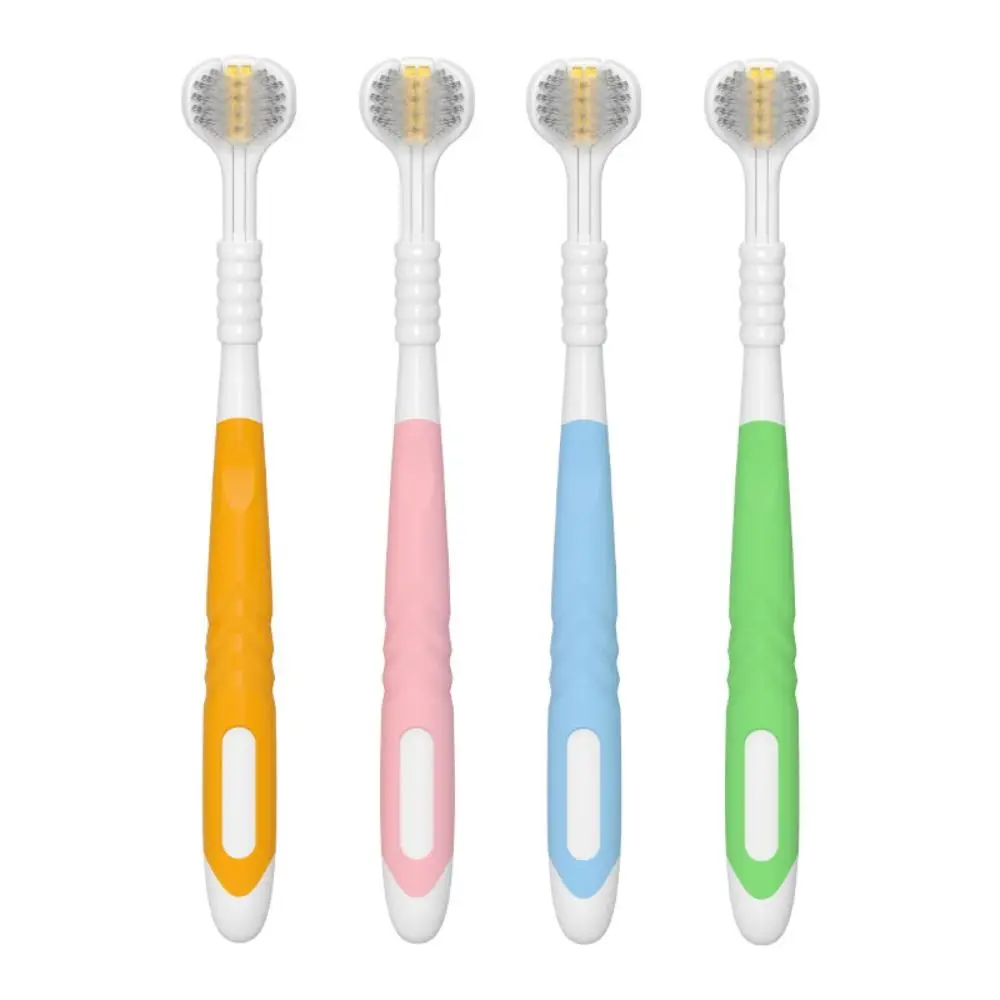 New U-shaped Three Sided Toothbrush Soft Bristled Adult Household Cleaning Brush Gift 3D Fully Wrapped Tooth Care for Daily Use