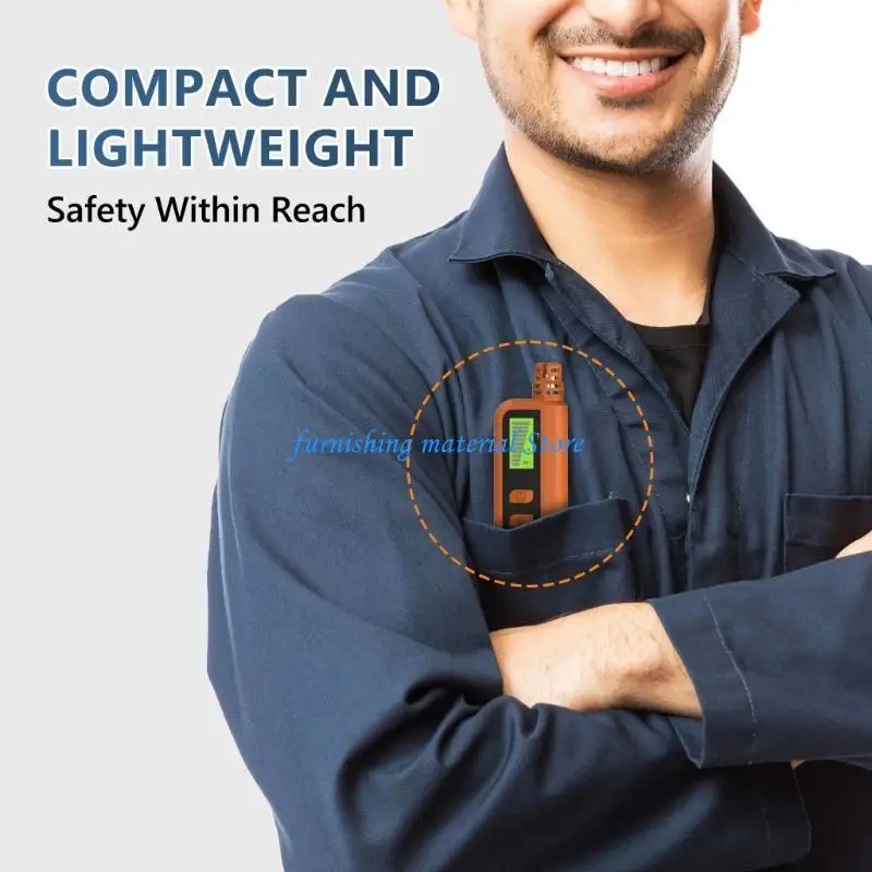 

Y5GD Handheld Natural Gas Leak Detectors to Locate Combustible Gas Methane Leak Detectors with Audible Alarm