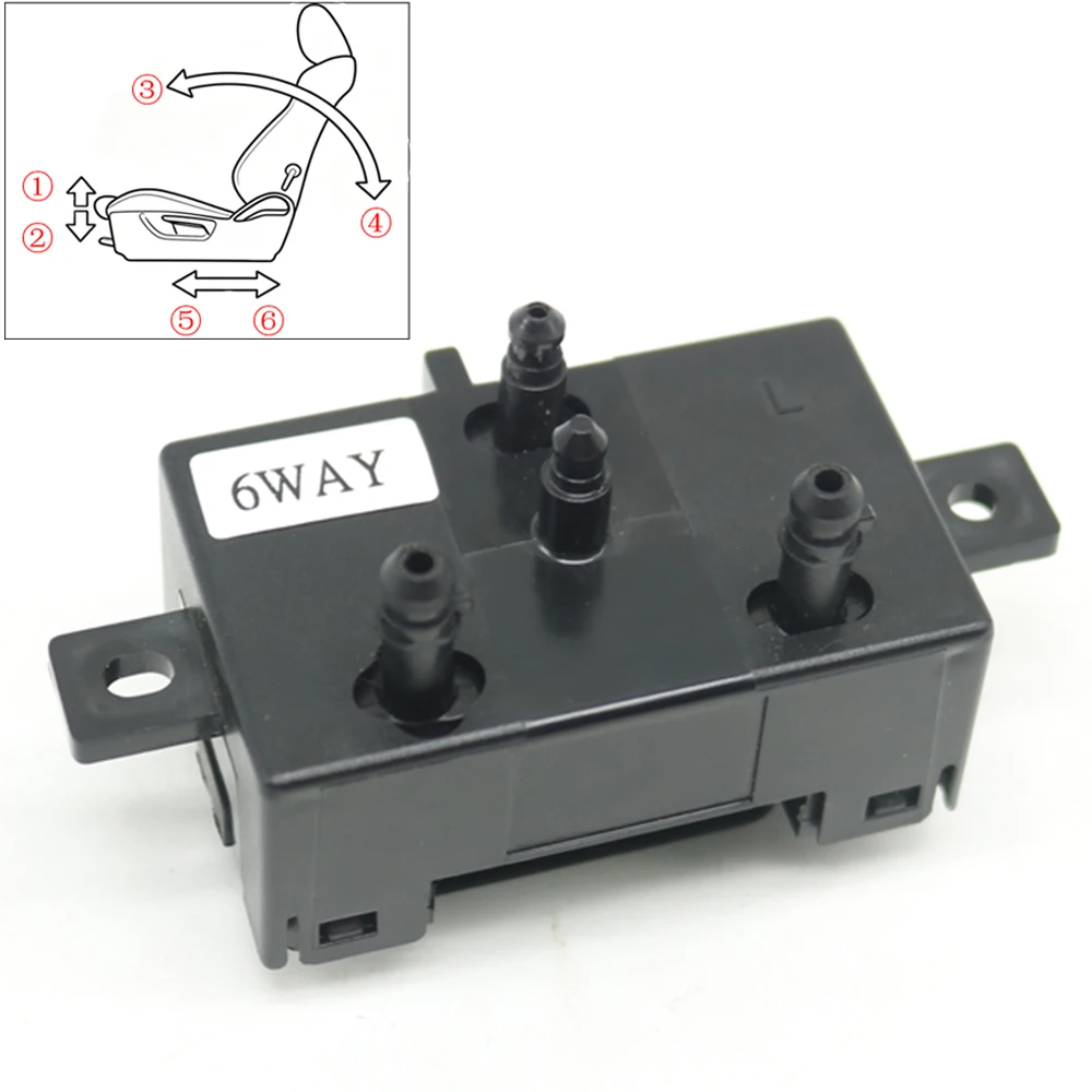 6 WAY Front Left Right Electric Seat Adjustment Control Switch For Mazda CX-7 2007-2012 CX-9 2007-2009 CX9 Sport 10-15 MPV 07-16