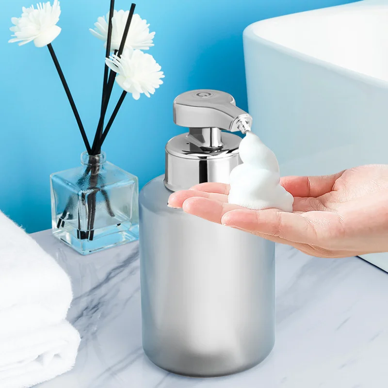 

Automatic Foaming Soap Dispenser 320 ML Electric Touchless Hand Wash Dispenser Home Liquid Dispenser For Cleaner Shampoo Alcohol