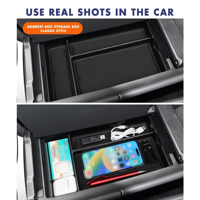 Premium Armrest Storage Box For Lexus RX 2023 Center Console Organizer Durable Easy Installation Automobiles Interior Accessory