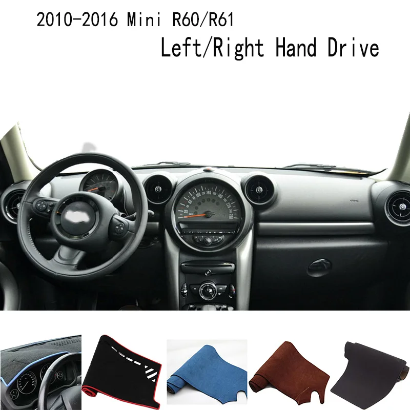 For 2010-2016 Mini R60/R61 Accessories Dashboard Cover Instrument Panel Dash Mat Dashmat Protective Pad