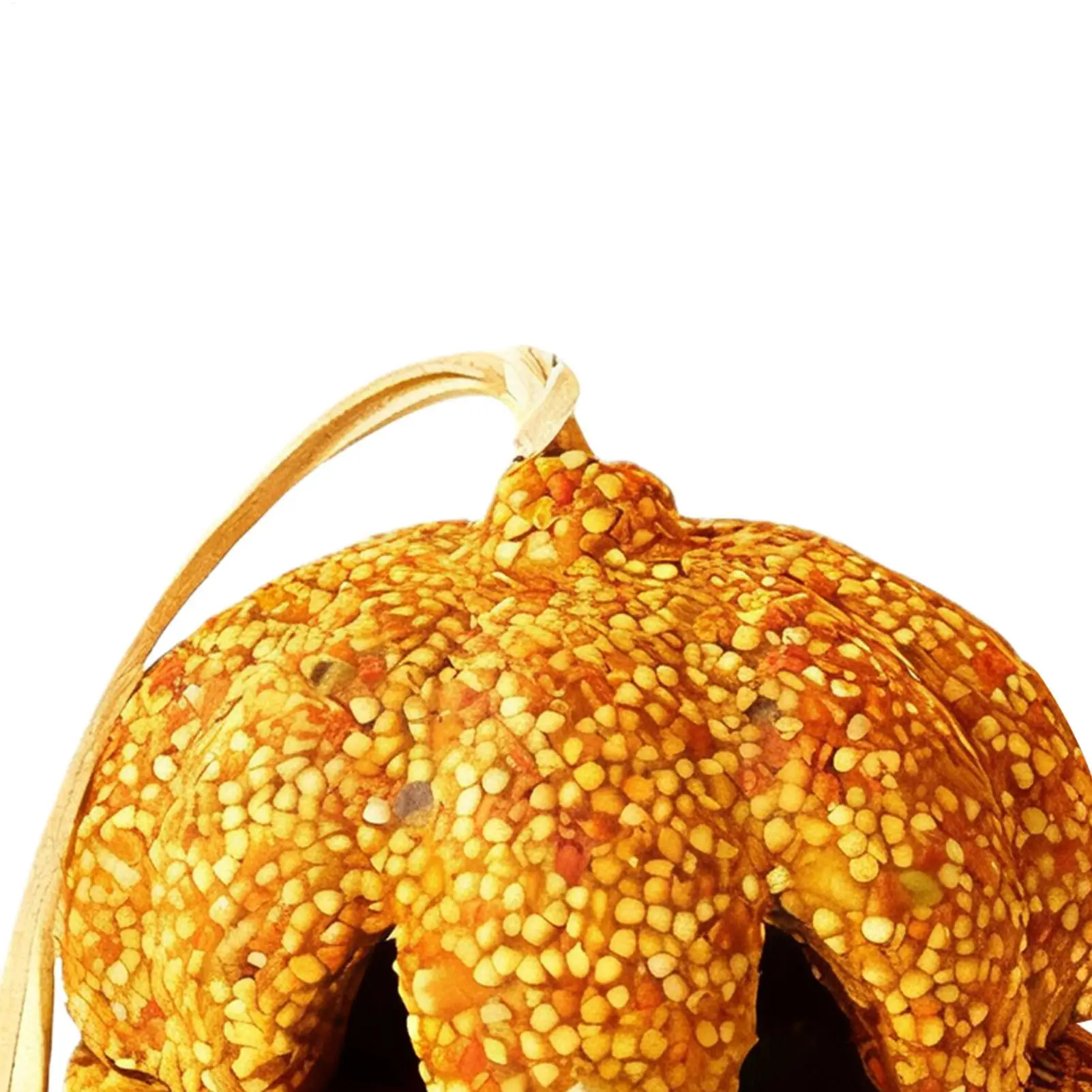 Golosinas de Conure, suministros para mascotas, juguete para masticar Natural con forma de calabaza para Guinea Canaria, Chinchilla, Lovebird Conure