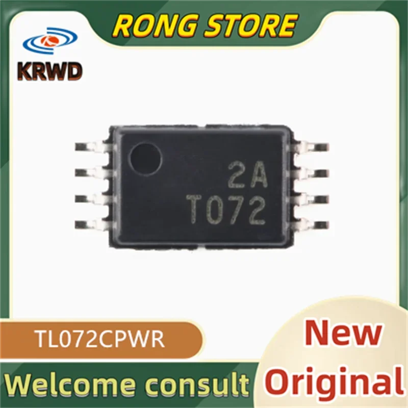 

10 шт. T072 Новые и оригинальные TL072CPWR TL072CP TSSOP8