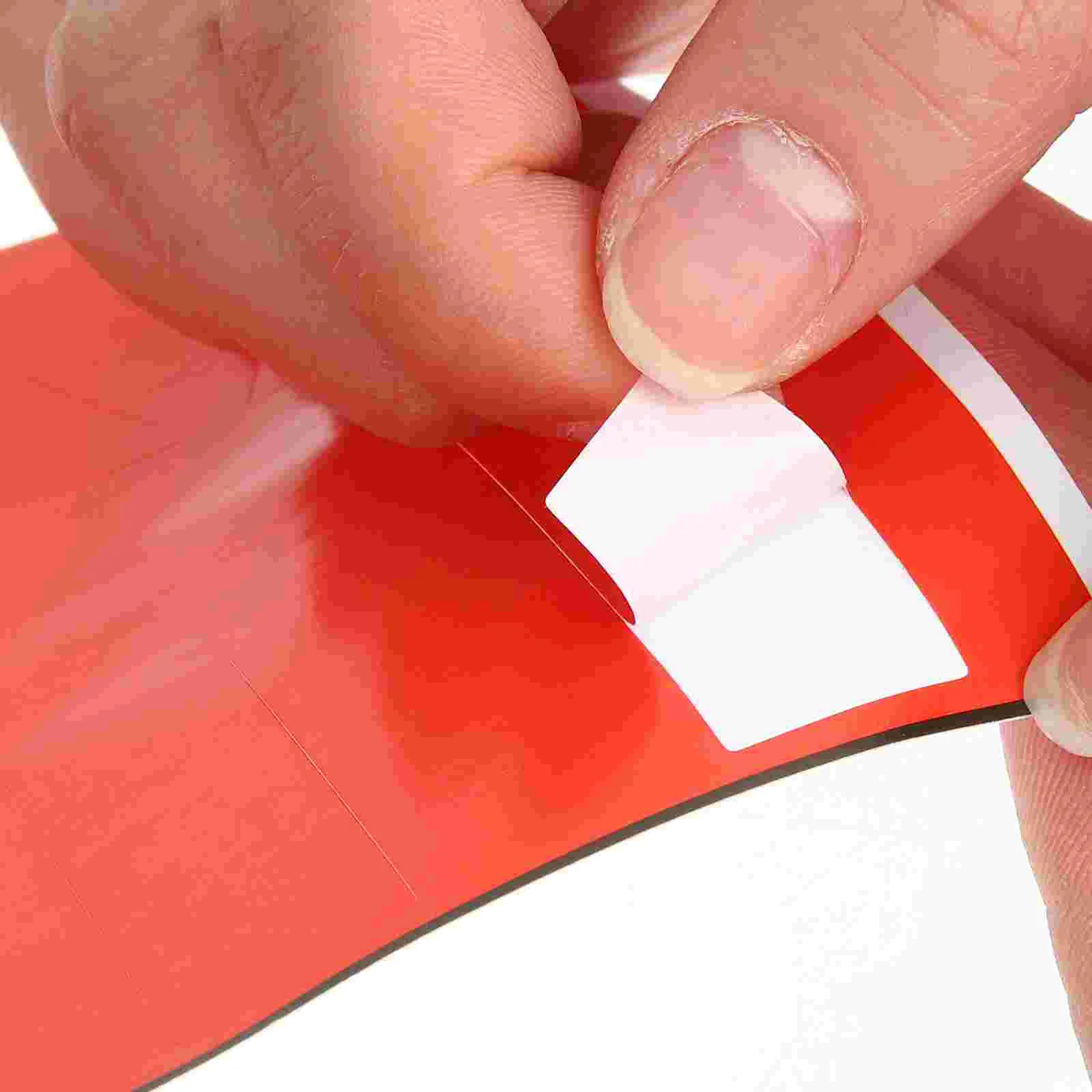 100 Pcs Labels Stickers Direction Arrow for Wall Red Indicating The Sign Decals Instructions Directions Indication