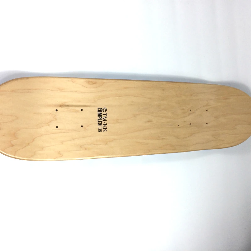 TM/KK Skateboard Deck Modern Canada Maple. Pendant Decoration Blue Color Collect Art. Fashion Brand. International  Japan Style