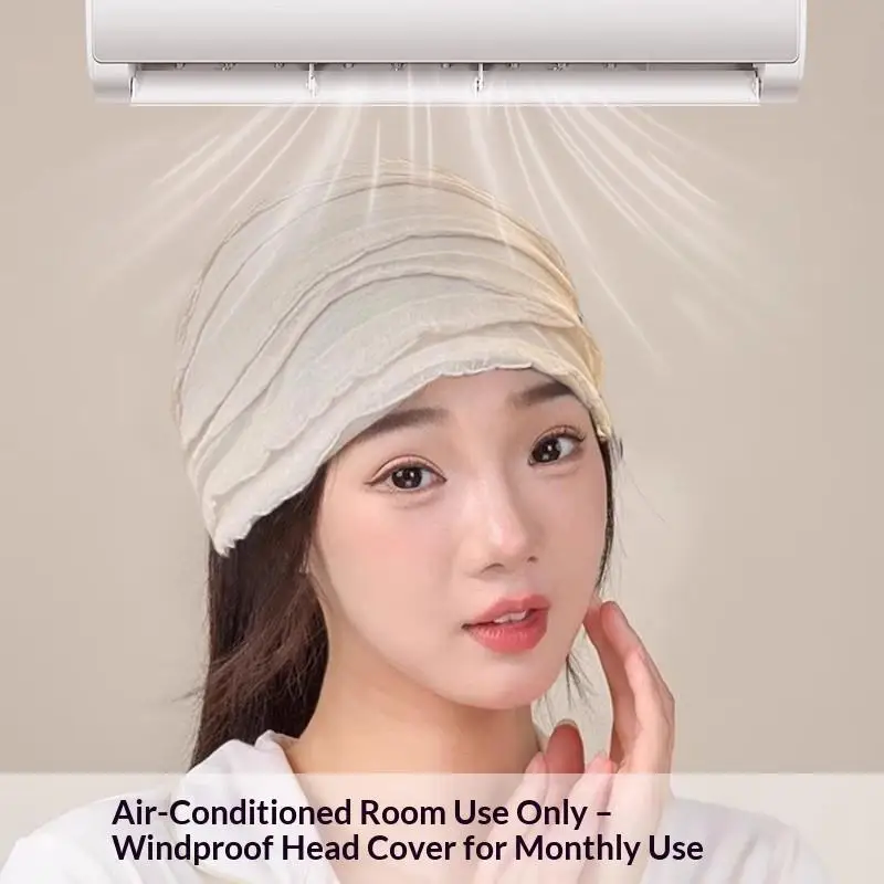 1Pcs Soft Breathable Postpartum Hat For Pregnant Women Windproof No Extra Head