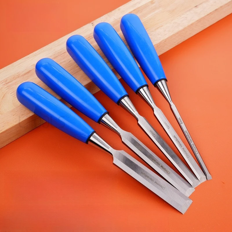 

Деревообрабатывающее плоское долото с футляром, прочная резиновая ручка, долото, ручная лопата из хром-ванадиевой стали, плотники, инструменты для резьбы по дереву