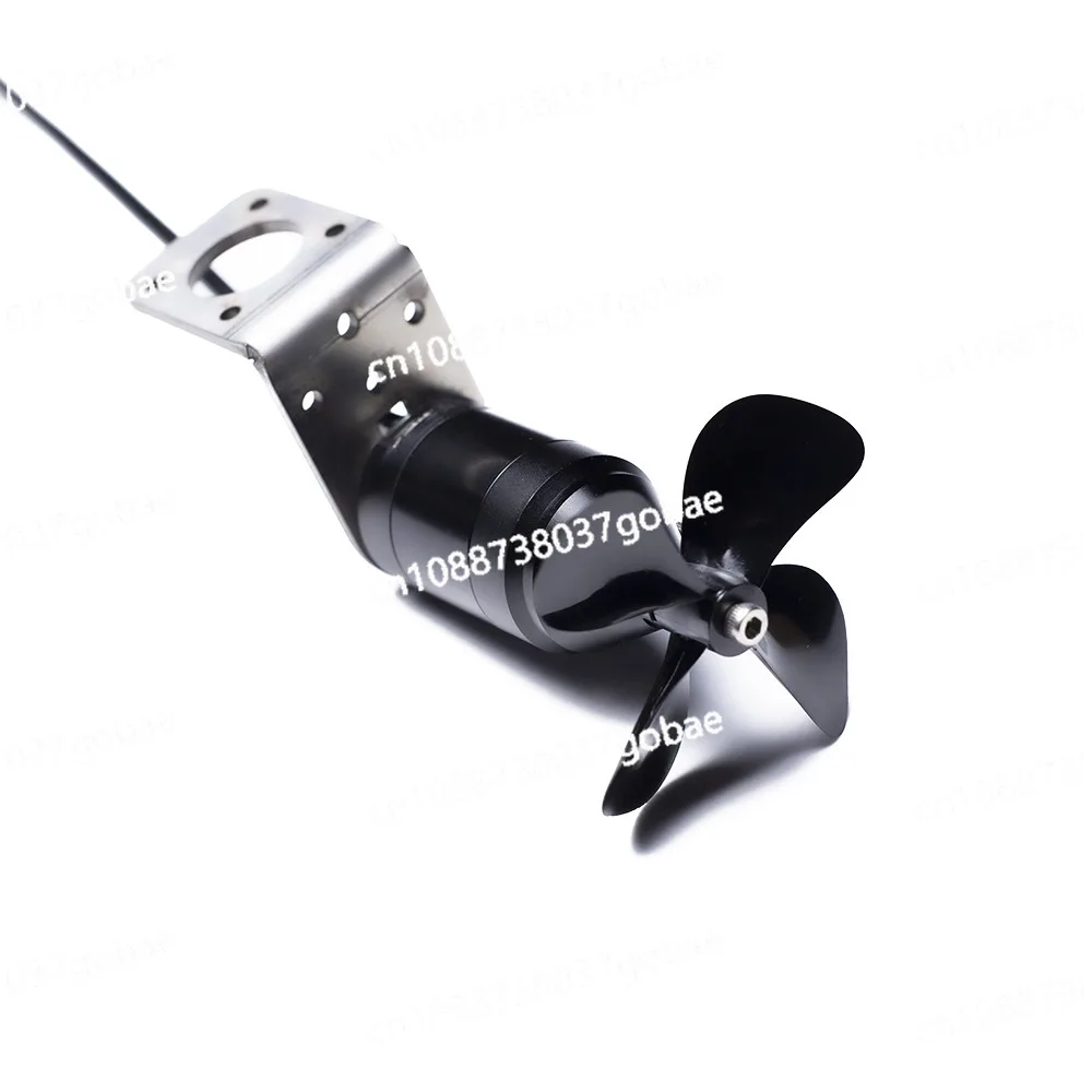 APISQUEEN X3 Underwater Thruster 260W 24V Thrust 2.6KG Adapted Model Boat ROV with Mounting Seat