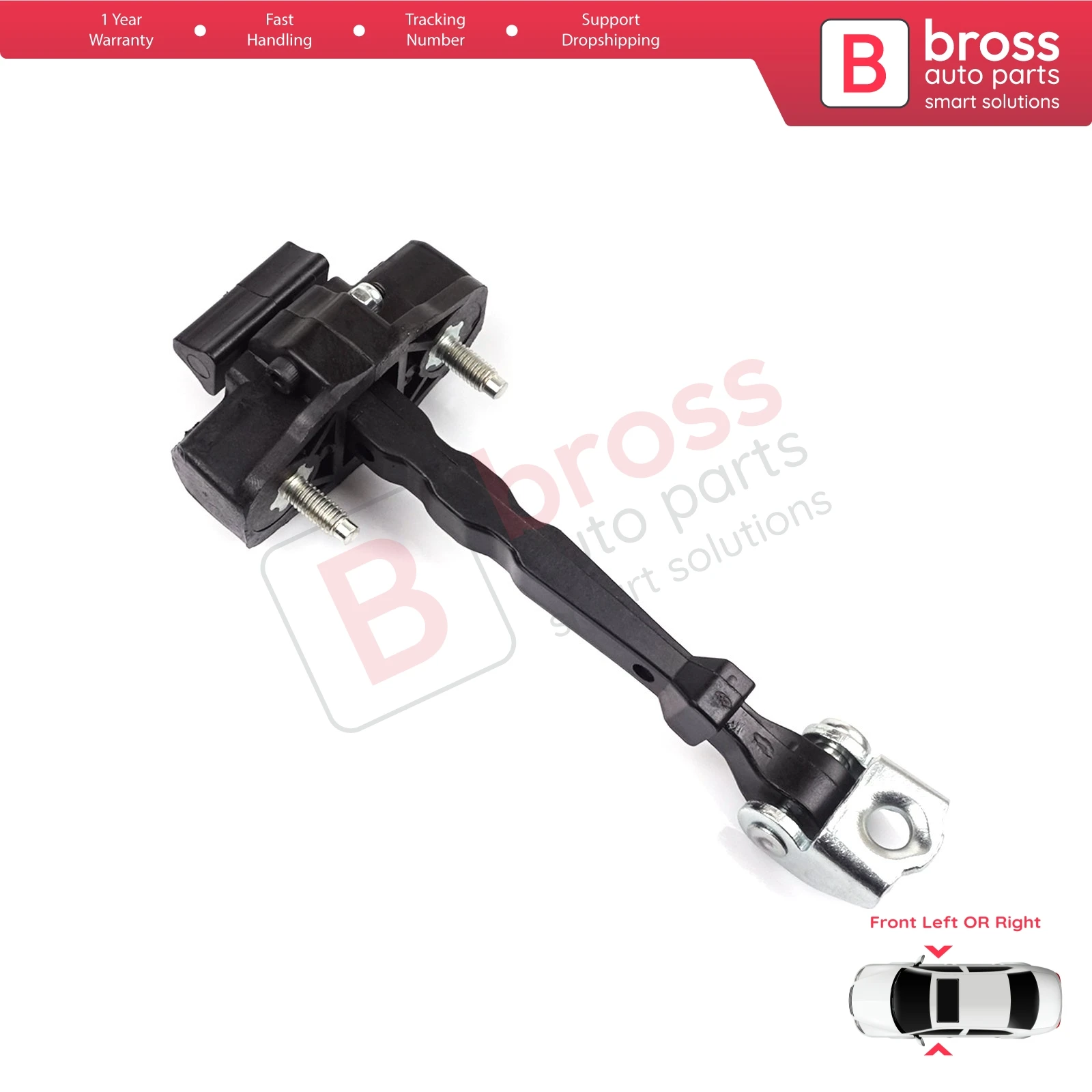 

BDP1248 Front Left or Right Door Catch Hinge Brake Stop Check Strap Limiter 804308807R for Renault Captur 1 J87 H5 J5 2013-2019