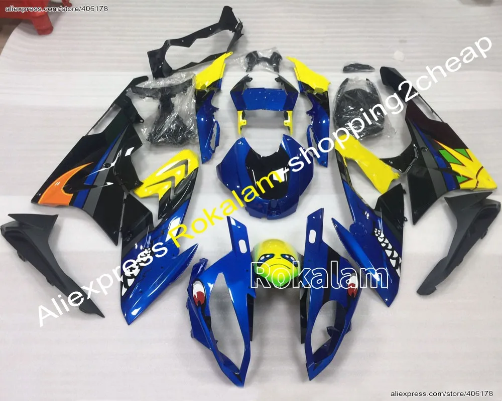 

For BMW S1000RR 15-16 S 1000RR 2015 2016 S1000 RR Shark Decals Sportbike Bodyworks Fairings Kit (Injection Molding)