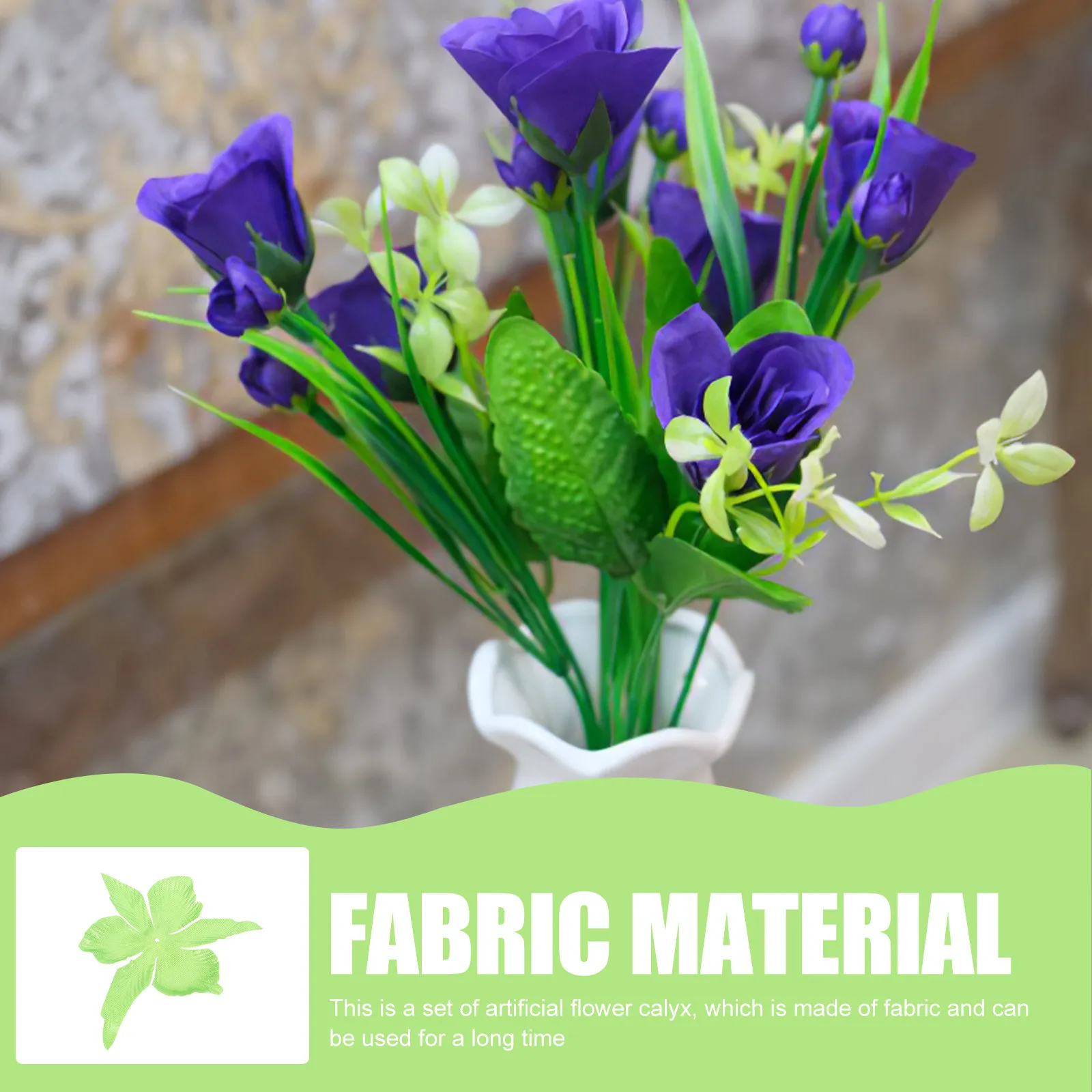 

50 шт. искусственных тканевых колосков для цветов, имитация лепестков роз, для рукоделия, изготовления цветов