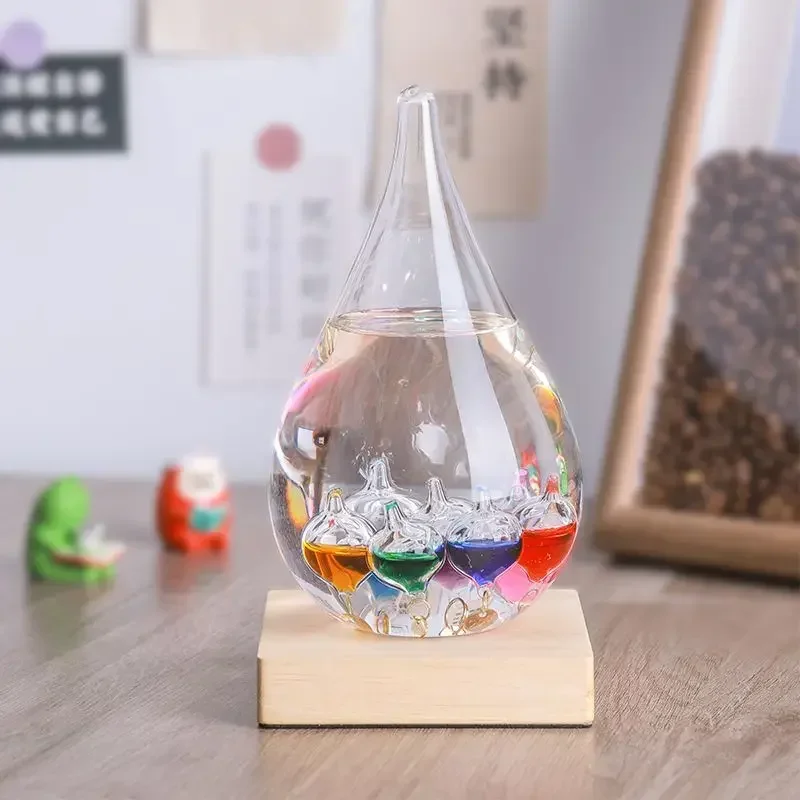 Galileo-ميزان حرارة كروي ملون ، ديكور منزلي إبداعي ، مكتب وغرفة معيشة ، عيد الميلاد