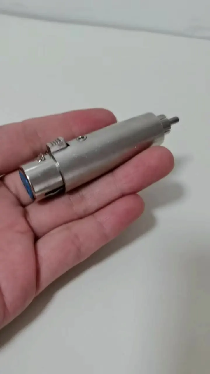Медный сердечник RCA Lotus папа на XLR мама AV-штекер Усилитель мощности KTV Микшер