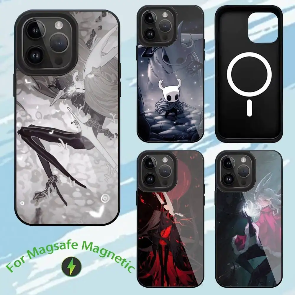 

Game H-Hollow K-Knight-t Phone Case For iPhone 17,16,15,14,13,12,11,Plus,Pro,Max Magsafe Magnetic Wireless Charging