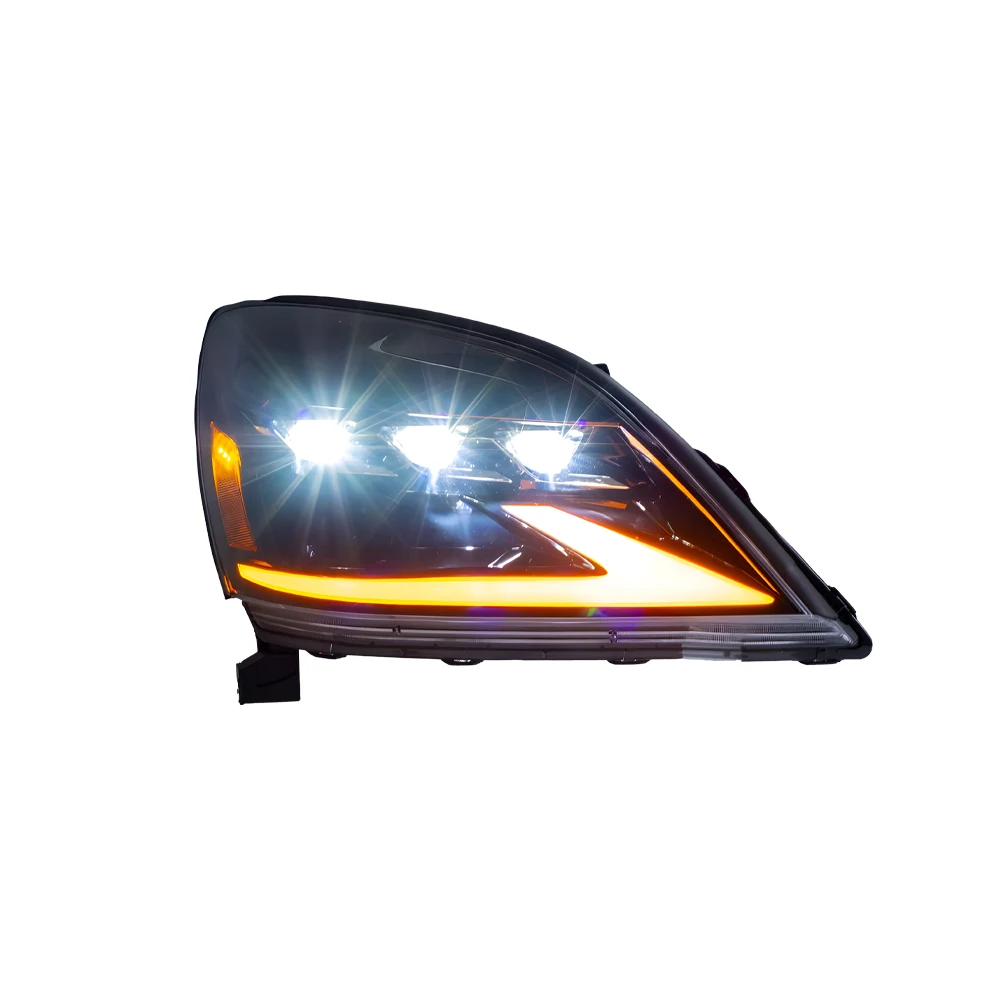 

ATV&UTVLED Car Front Lamps Assembly for Lexus GX470 2003-2009 Upgrade High Quality Auto Plug and Play Headlights Tools Accessori