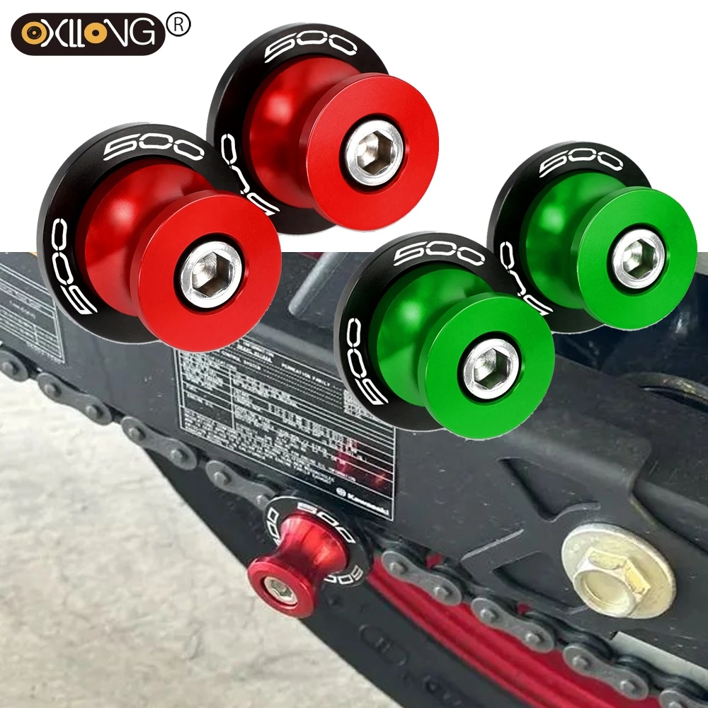 

8MM For Kawasaki Z500 Ninja 500 Z 500 Ninja500 SE ABS 2024 2025 Motorcycle Accessories Swingarm Spools Rear Stand Screws Sliders