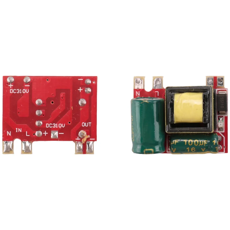 【GLAD】5PCS 300MA โมดูลสวิตชิ่งแบบแยก AC-DC สเต็ปดาวน์โมดูล 220V 110V